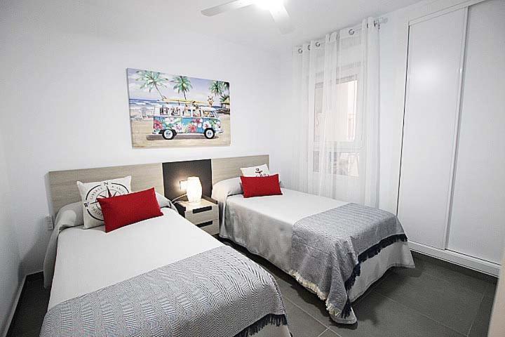Apartamento Primera Linea Playa Centro De Guardamar Apartment กวาร์ดามาร์เดลเซกูรา ภายนอก รูปภาพ